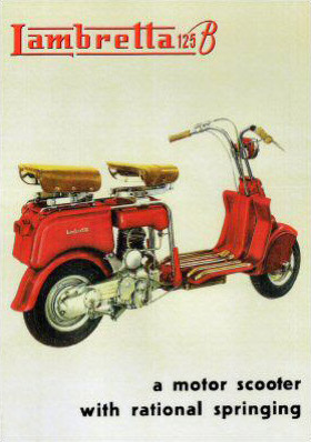 1949 Lambretta Model B English