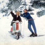 1961 Lambretta σε χιόνι