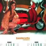 Marisa Mell Lambretta calender may june
