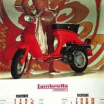 Marisa Mell Lambretta calender november december
