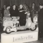1949 Κιόσκι της Lambretta στην έκθεση Μιλάνου
