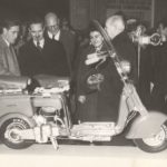 1949 Κιόσκι της Lambretta στην έκθεση Μιλάνου
