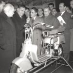 1949 Κιόσκι της Lambretta στην έκθεση Μιλάνου