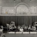1949 Κιόσκι της Lambretta στην έκθεση Μιλάνου