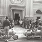 1949 Γαμήλια πομπή με Lambretta στο Μιλάνο