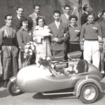 1949 Γαμήλια πομπή με Lambretta στο Μιλάνο