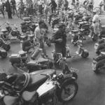 1949 Το πρώτο ράλι που συμμετείχε το ελβετικό κλαμπ της Lambretta στο Μιλάνο