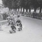 1949 Ο πιλότος Tamasia διαγωνίζεται στην πίστα της Αλεσάντρια στο Πεδεμόντιο