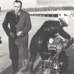 1951 Ο Romolo Ferri σημειώνει παγκόσμιο ρεκόρ ταχύτητας με τον κινητήρα Lambretta κατηγορίας 125 cc