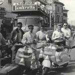 1956 Εθνική συνάντηση Lambretta στην Αλεσάντρια, Πεδεμόντιο Ιταλίας