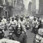 1956 Εθνική συνάντηση Lambretta στην Αλεσάντρια, Πεδεμόντιο Ιταλίας