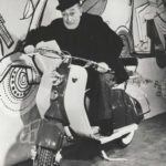 1957 Ο Τοτό πάνω σε Lambretta