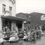 1960 Εθνική συνάντηση λέσχης μοτοσικλετιστών Narcissus Lambretta στη Λομβαρδία