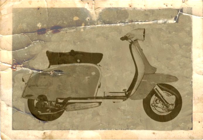 1962 Lambretta scooter Series 3 TV