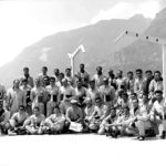 1962 Trofeo Lombardo Ambrogio Ferrario Lambretta scooter group photo