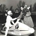 1965 Η Marlene Parker σε δοκιμαστική κούρσα ταχύτητας στη Μόντσα