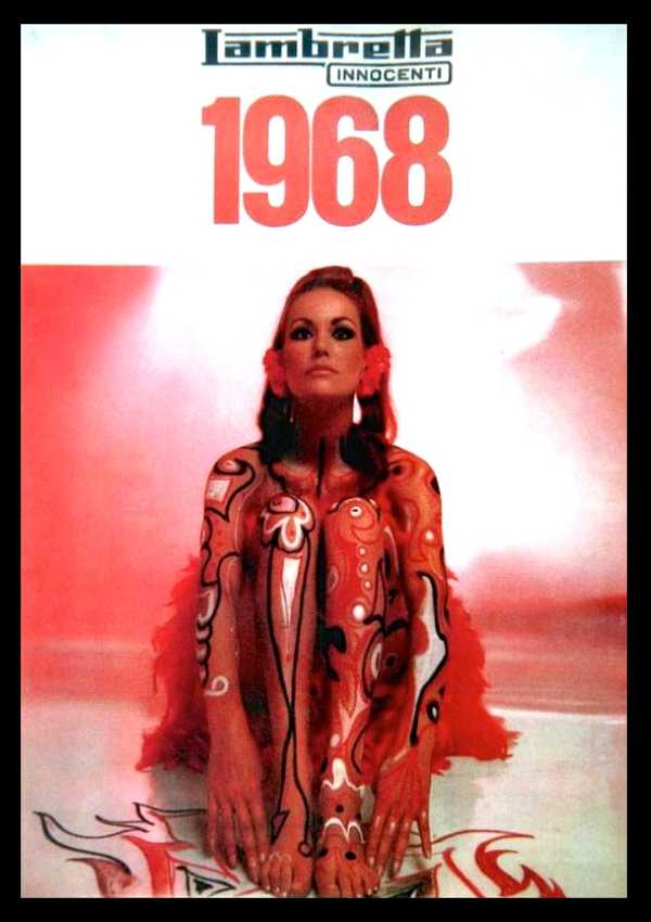 Lambretta calender 1968 cover