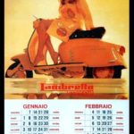 Lambretta calender 1968 january februari