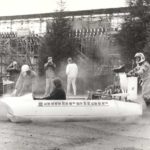 1969 Το Lambrettair, ένα σκούτερ χωρίς τροχούς κατάλληλο για ξηρά και νερό