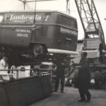 Assistance van for Lambretta race