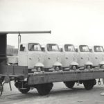 Παρτίδα με Lambretta έτοιμες για μεταφορά