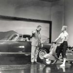 Ο Τζέιμς Κάγκνεϊ με τη Lambretta 150LD, ΗΠΑ