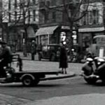 1952 Lambretta 125 FD in Du rififi chez les hommes, Movie, 1955 three wheeler