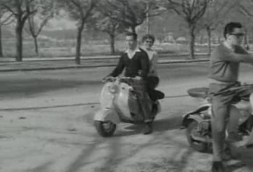 Lambretta LD 125 in Chofer de Praca, Movie, 1959