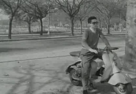 Lambretta LD 125 in Chofer de Praca, Movie, 1959