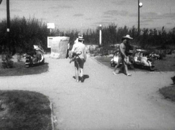 Lambretta LD 150 in Zbrodniarz i panna, Movie, 1963