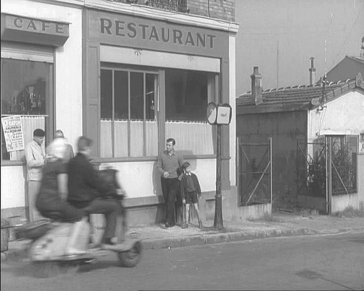 1950 Lambretta 125 LC in Premier Mai, Movie, 1958