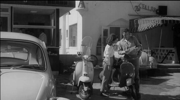 Lambretta LI Series 3 in Frankenstein Meets the Spacemonster, Movie, 1965