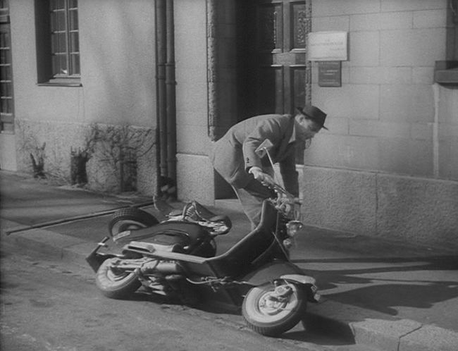 1954 Lambretta 125 LD in Hoppsan, Movie, 1955