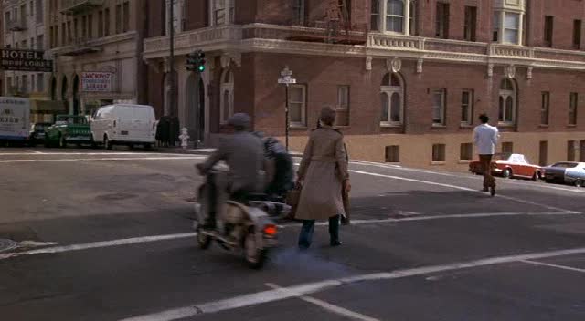 Lambretta Scooterlinea in Whats Up, Doc, Movie, 1972