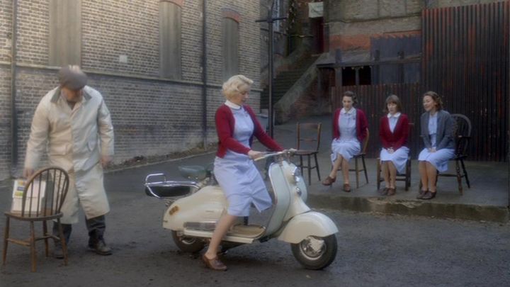 1954 Lambretta 125 LD in Call The Midwife, TV Series, 2012-2015 Ep. 2.07