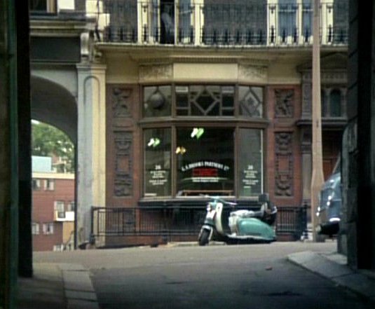 1958 Lambretta 125 LI in The Champions, TV Series, 1968 Ep. 04