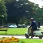 Lambretta GP in Britannia Hospital, Movie, 1982