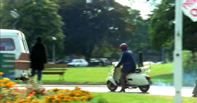 Lambretta GP in Britannia Hospital, Movie, 1982