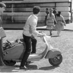 Lambretta LD in Les tricheurs, Movie, 1958
