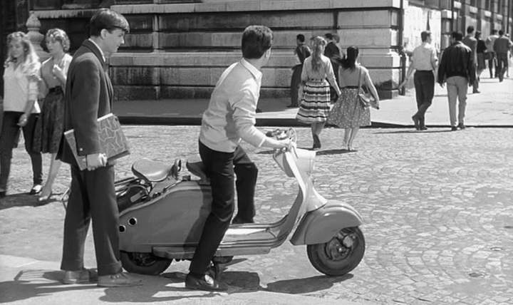 Lambretta LD in Les tricheurs, Movie, 1958