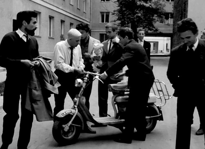 1954 Lambretta 125 D in Niewinni czarodzieje, Movie, 1960