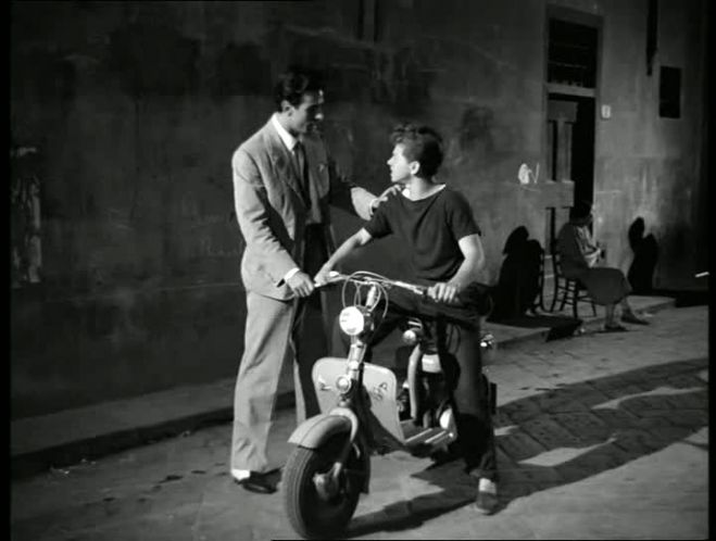 1954 Lambretta 125 D in Le ragazze di San Frediano, Movie, 1955