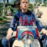 Damon and Graham Gallagher on the Blur Lambretta