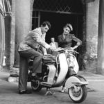 Ο Ντιν Μάρτιν με μια Lambretta 125 LD derivata