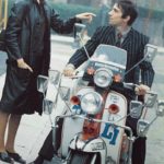 Phil Daniels mod Jimmy Cooper in the film Quadrophenia on Lambretta scooter