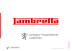 Lambretta company visual identity guidelines