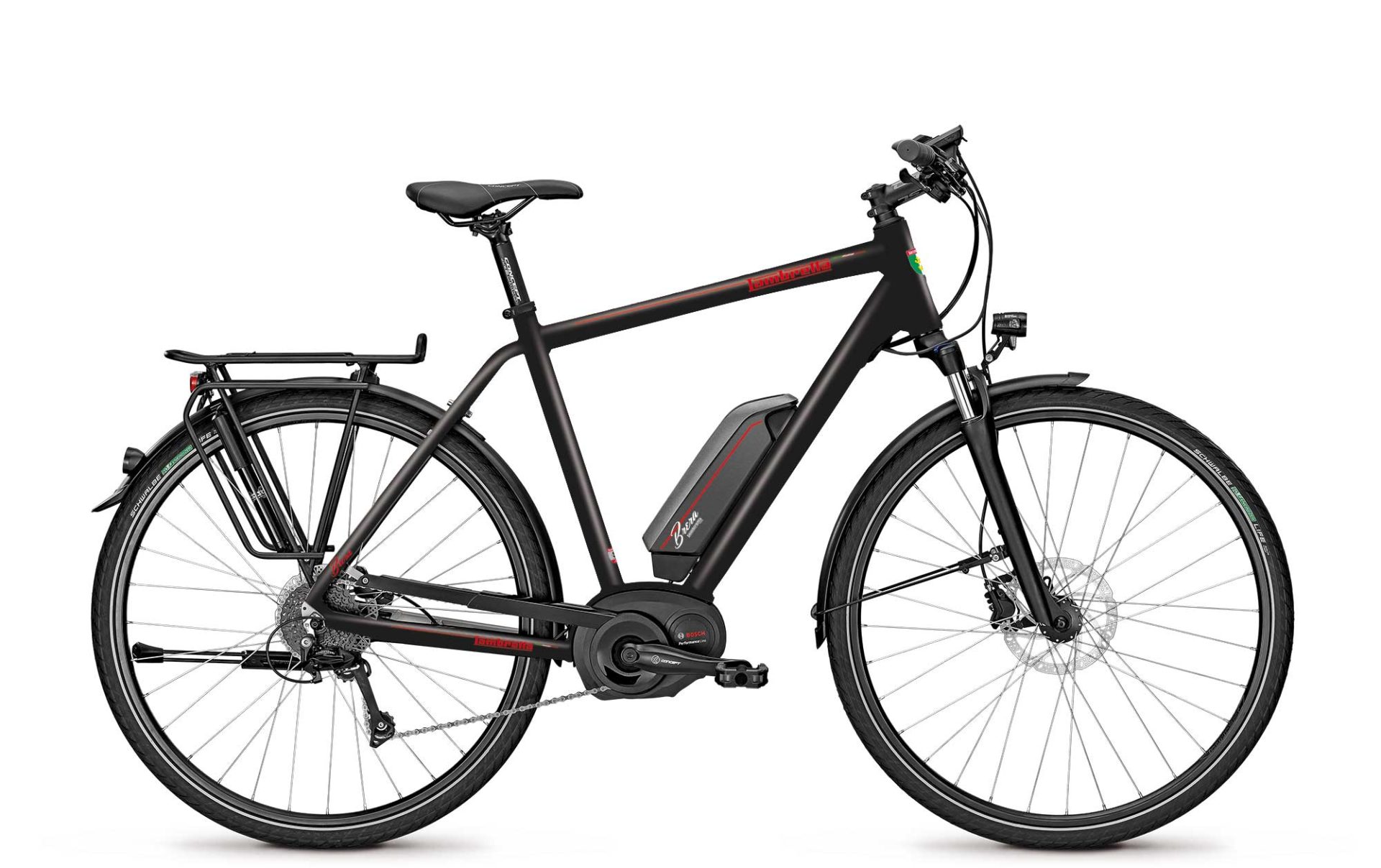 Lambretta e-bike Brera black